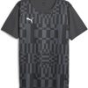 Intersport Puma Individualrise Graphic Jersey asphalt Camisetas de fútbol