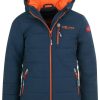 Intersport Trollkids Kids Hemsedal Snow Jacketmystic blue/orange Ropa de esquí