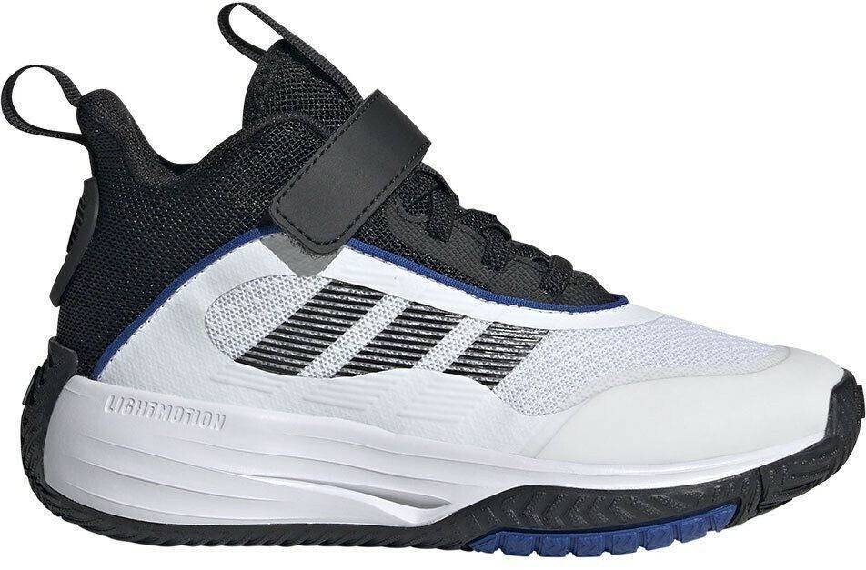 Zapatillas de baloncesto Intersport Adidas Own The Game 3 Trainers white black