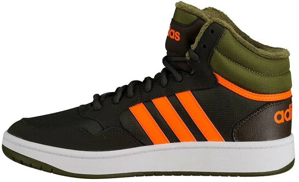 Intersport Adidas Hoops Mid 3.0 Kidsshadow olive/impact orange/focus olive Zapatillas de baloncesto