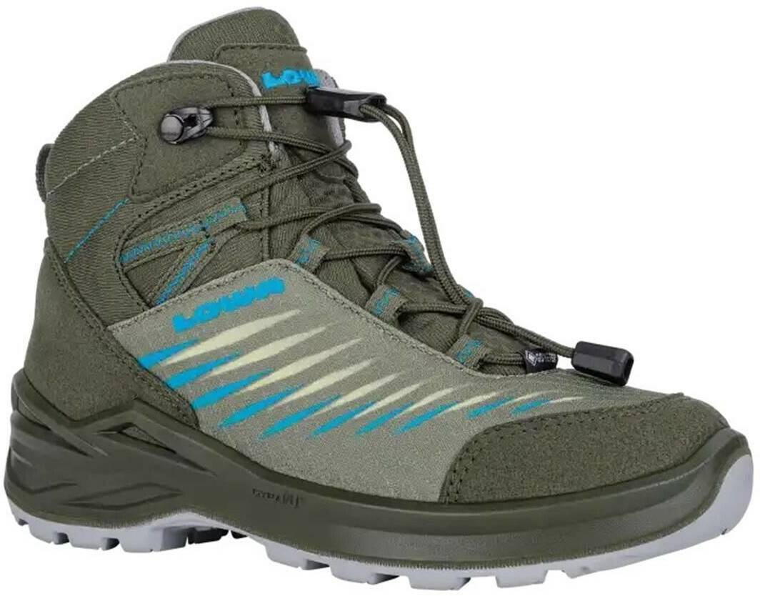 Calzado de montaña Intersport Lowa Zirrox II GTX Mid Junior olive sky