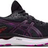 Zapatillas running Intersport Asics Gel-Nimbus 24 Womenblack/orchid negro