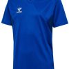 Camisetas de fútbol Intersport Hummel Hmlauthentic Pl Jersey S/S Kids (219965)(219965-7045) blue