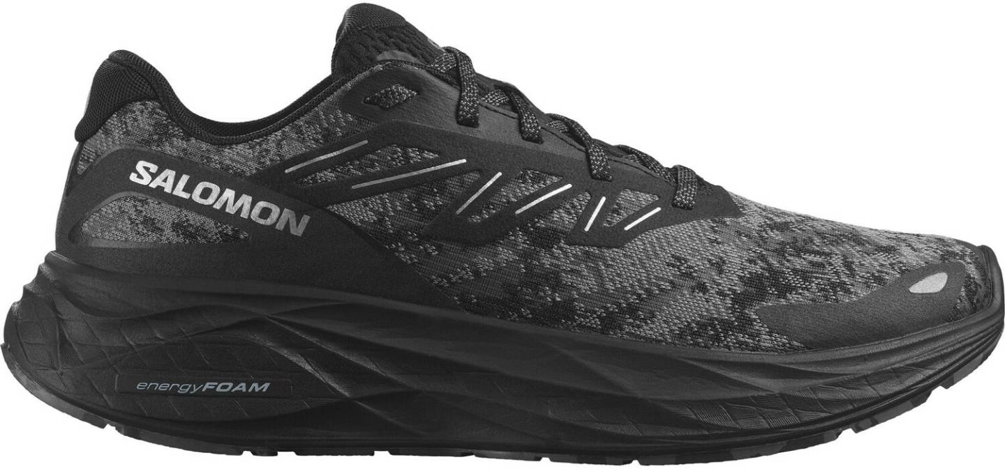 Intersport Salomon AERO GLIDE 2 Running Shoes Men black-phantom-ghost gray Zapatillas running