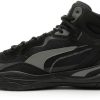 Zapatillas de baloncesto Intersport Puma Playmaker Pro Mid Basketball Shoes black