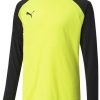 Intersport Puma Teapacer GK LS JR Jersey (704939)(704939-42) yellow Camisetas de fútbol