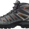 Intersport Salomon X Ultra Pioneer Mid GTX Womenmagnet/quiet shade/coral gold gris Calzado de montaña