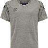 Intersport Hummel Core Xk Poly Jersey S/S Kids (211456)grey 2006 Camisetas de fútbol