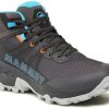 Intersport Mammut Sertig II Mid GTX Womendark titanium/light gentian negro Calzado de montaña