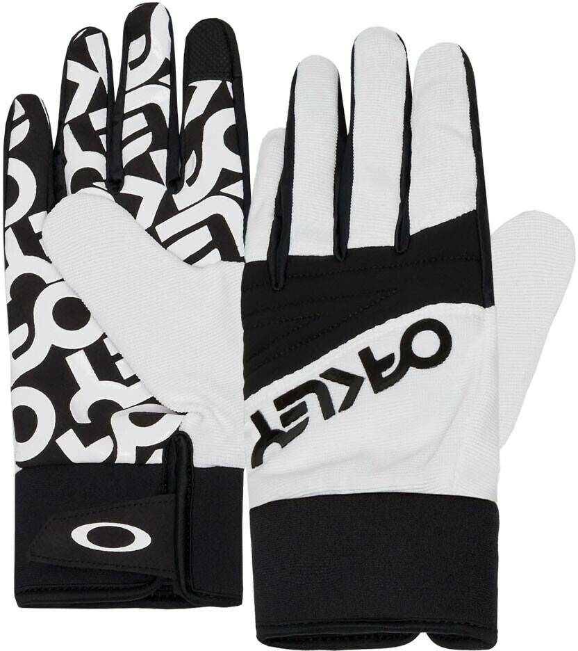 Intersport Oakley Factory Pilot Core GlovesWhite/Black Guantes de ciclismo