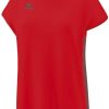 Camisetas de fútbol Intersport Erima Essential Team T-Shirt Damen Shirt rot