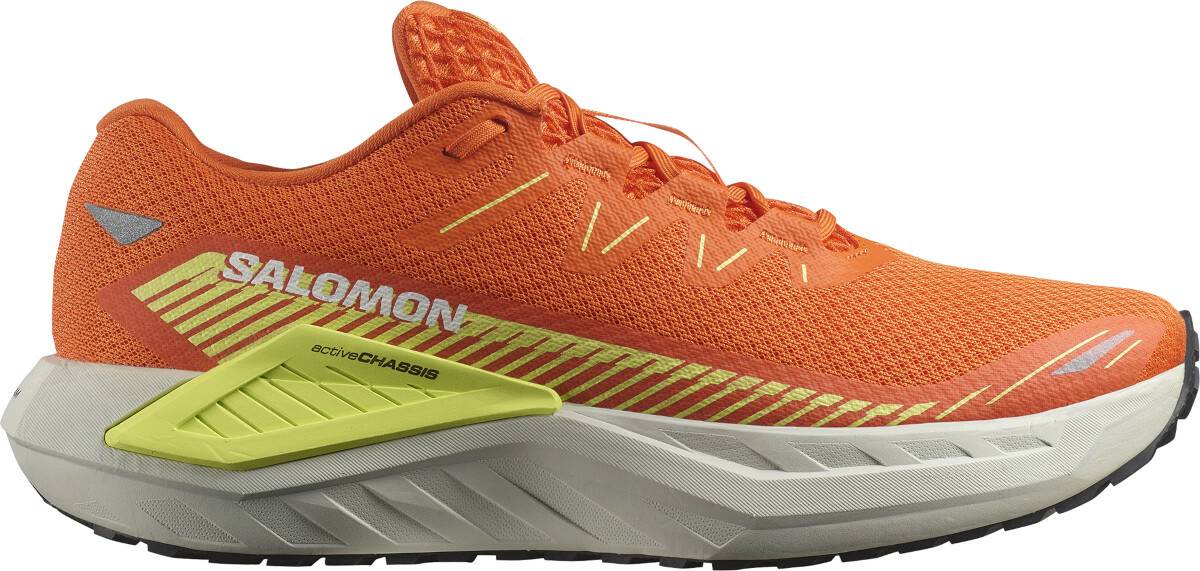 Intersport Salomon DRX Defy GRVLred orange/harp green/dawn blue naranja Zapatillas running