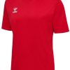 Intersport Hummel Hmlessential Jersey S/S (224541)(224541-3062) red Camisetas de fútbol