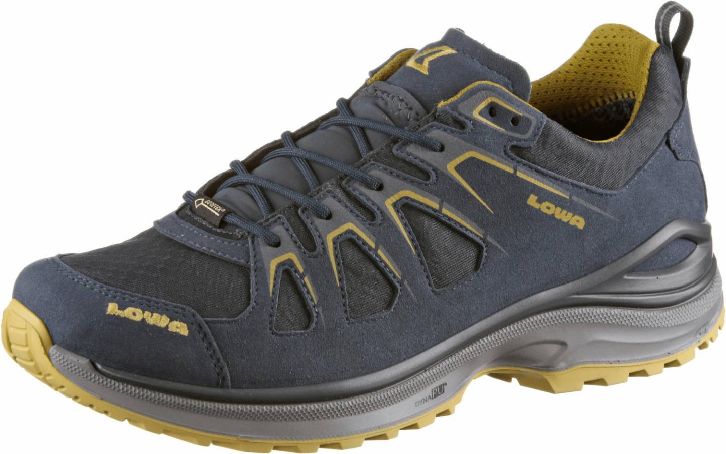 Calzado de montaña Intersport Lowa Innox Evo GTX Losteel blue/mustard azul