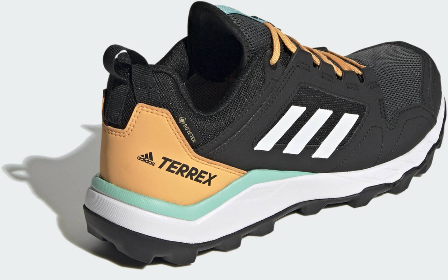 Zapatillas running Intersport Adidas TERREX Agravic TR Gore-Tex WomenCore Black/Cloud White/Hazy Orange