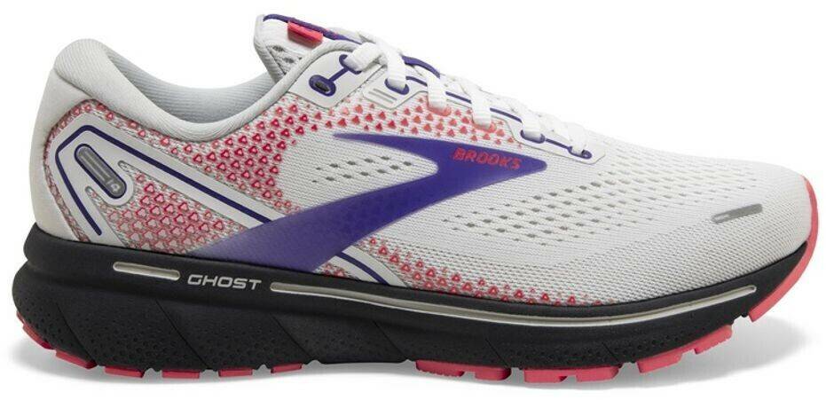 Intersport Brooks Ghost 14 Women(120356-1B-192) white/purple/coral blanco Zapatillas running