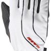 Intersport Massi Windtex 100% Long Gloves Men (35959) white Guantes de ciclismo