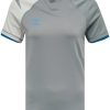 Camisetas de fútbol Intersport Hummel Inventus S/S Pre-Game Jersey Woman (210916) grey 2918