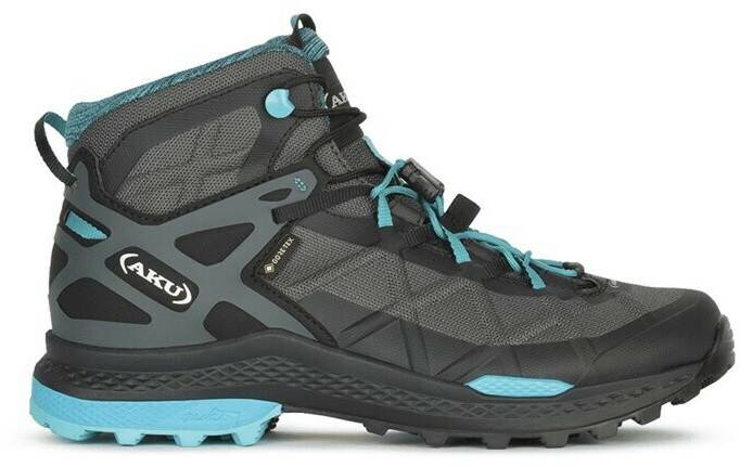 Calzado de montaña Intersport Aku Rocket Mid GTX Womenblack/turquoise negro