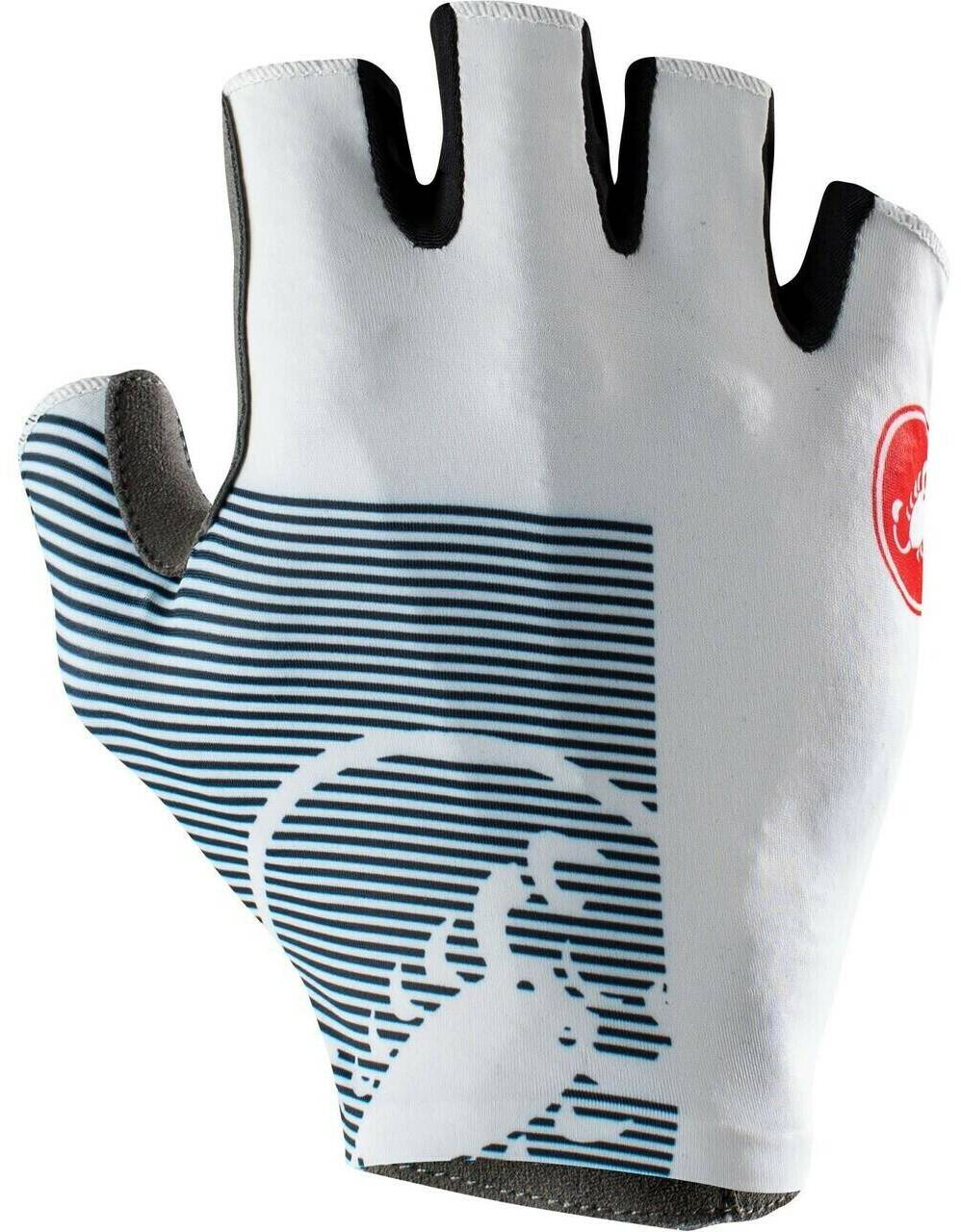 Intersport Castelli Competizione 2 glovesivory/savile blue Guantes de ciclismo