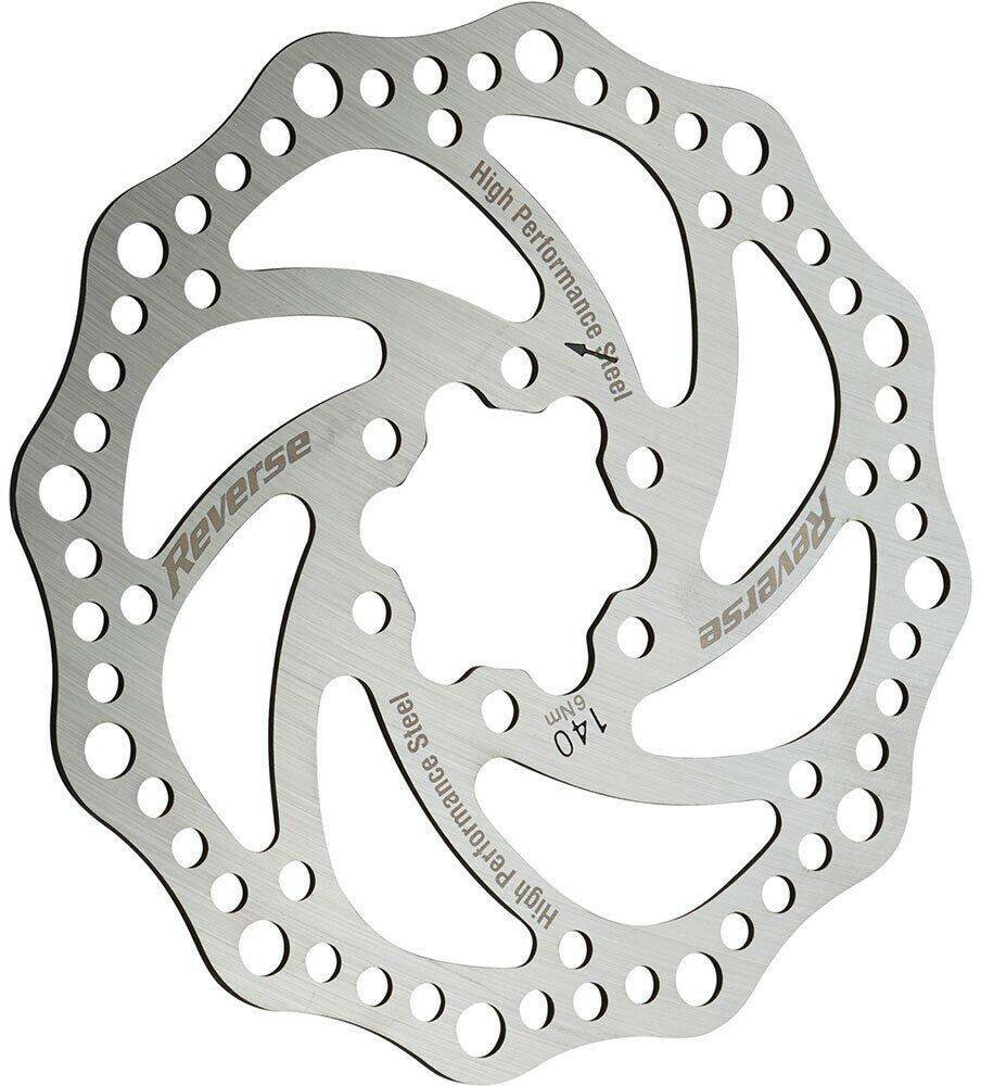 Accesorios para frenos de bicicleta Intersport Reverse Components Brake Disc silver 220 mm