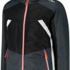 Intersport CMP Kid Jacket Fix Hood (32W0014)titanio Ropa de esquí