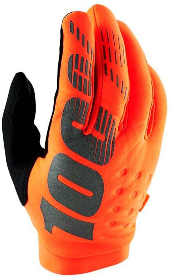 Guantes de ciclismo Intersport 100% Brisker Long Gloves Men (10016)orange