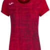 Intersport Joma Elite VIII Short Sleeve T-shirt Kids (101929100JR)(901255600JR) red Camisetas de fútbol