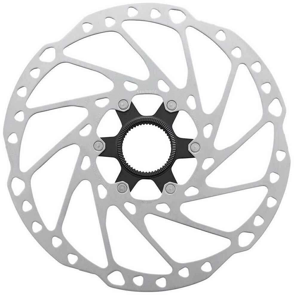 Accesorios para frenos de bicicleta Intersport Shimano Deore Rt64 12s Brake Disc silver 180 mm