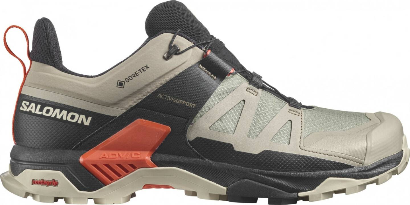 Calzado de montaña Intersport Salomon X Ultra GORE-TEX slate green olive night black