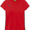 Camisetas de fútbol Intersport Erima Essential Team T-Shirt Damen Shirt rot