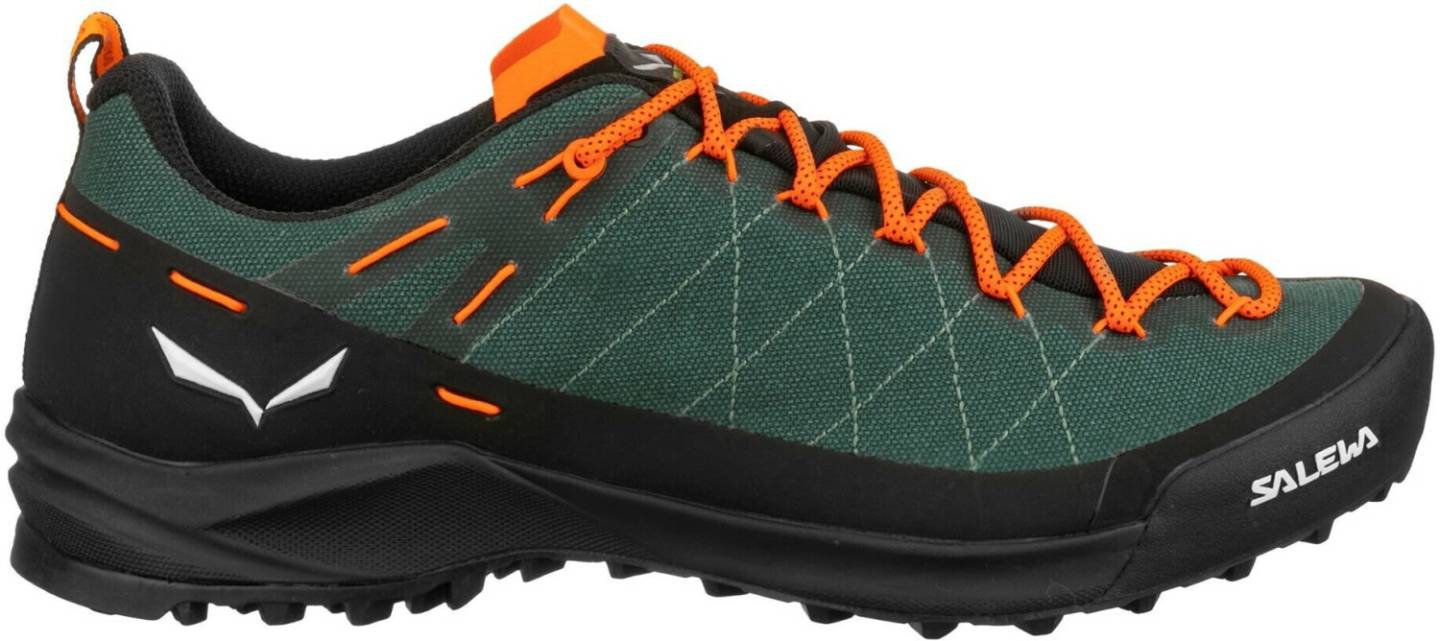 Calzado de montaña Intersport Salewa Wildfire Canvas (61406)green raw green/black verde