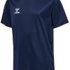 Intersport Hummel Hmlessential Jersey S/S Kids (224542)(224542-7026) blue Camisetas de fútbol