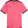 Intersport Puma teamLIGA Trikot Kids Rosa Schwarz F57 Camisetas de fútbol