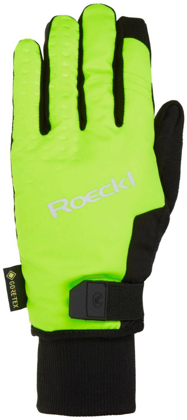 Intersport Roeckl Rocca 2 GTX (2024)fluo yellow Guantes de ciclismo