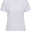 Camisetas de fútbol Intersport Hummel Hmlauthentic Pl Jersey S/S Women (219966)(219966-9001) beige/white