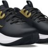 Zapatillas de baloncesto Intersport Under Armour Lockdown Basketball Shoes 001 black metallic gold