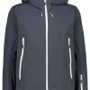 Intersport CMP Man Jacket Fix Hood (31Z2187)titanio Ropa de esquí