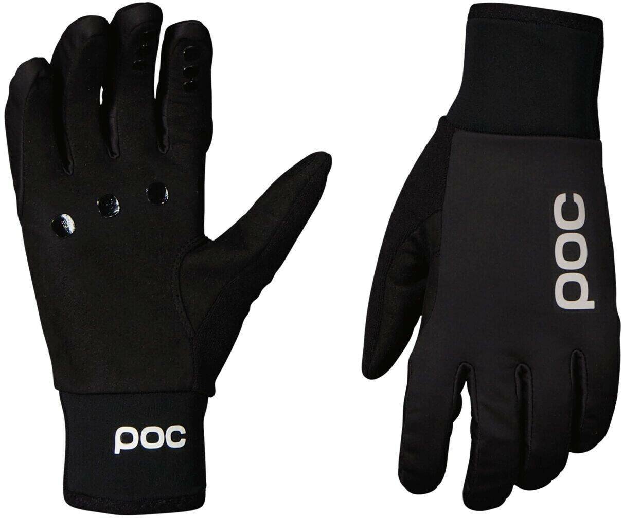 Guantes de ciclismo Intersport POC Thermal Lite Uranium Black