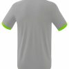 Camisetas de fútbol Intersport Erima Mantua Jersey mensilver grey/green gecko