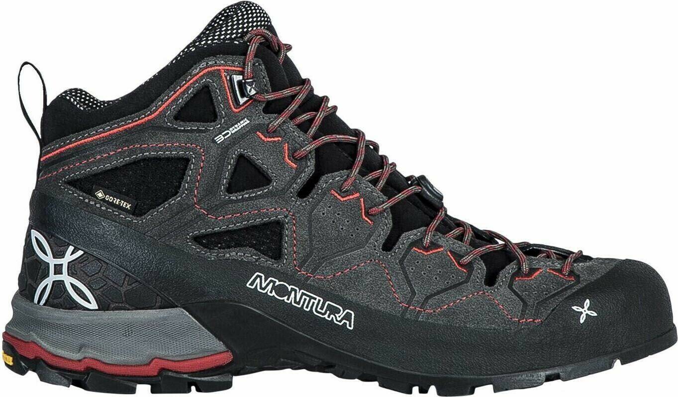 Calzado de montaña Intersport Montura Yaru Tekno GTXanthracite/red