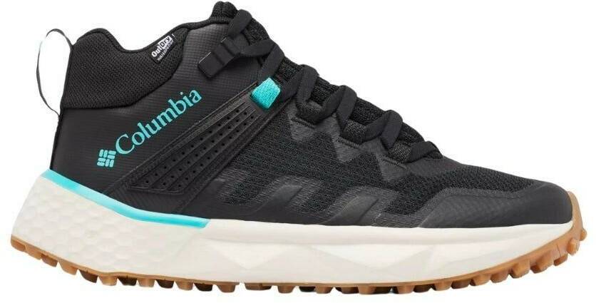 Calzado de montaña Intersport Columbia Facet 75 II Mid Outdry Women Shoes (2100111) black/bright aqua