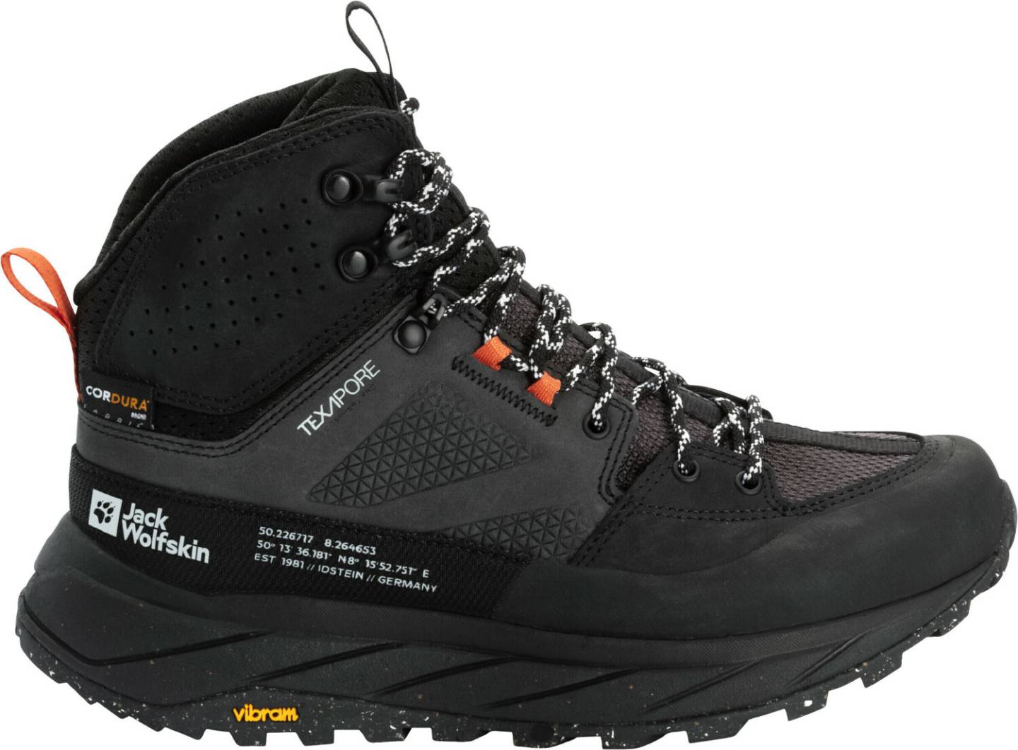 Intersport Jack Wolfskin Terraquest Texapore Mid Women (4056391)phantom negro Calzado de montaña