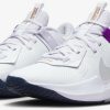 Intersport Nike Air Zoom Crossover Kidswhite/barely grape/vivid purple/metallic silver Zapatillas de baloncesto