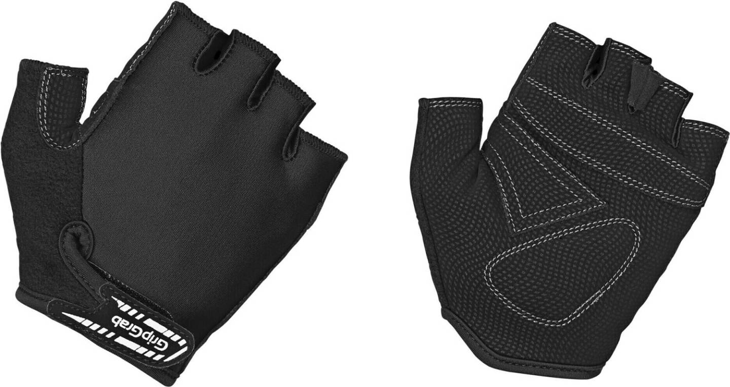 Guantes de ciclismo Intersport GripGrab X-Trainer Junior Kids Short Finger Glovesblack