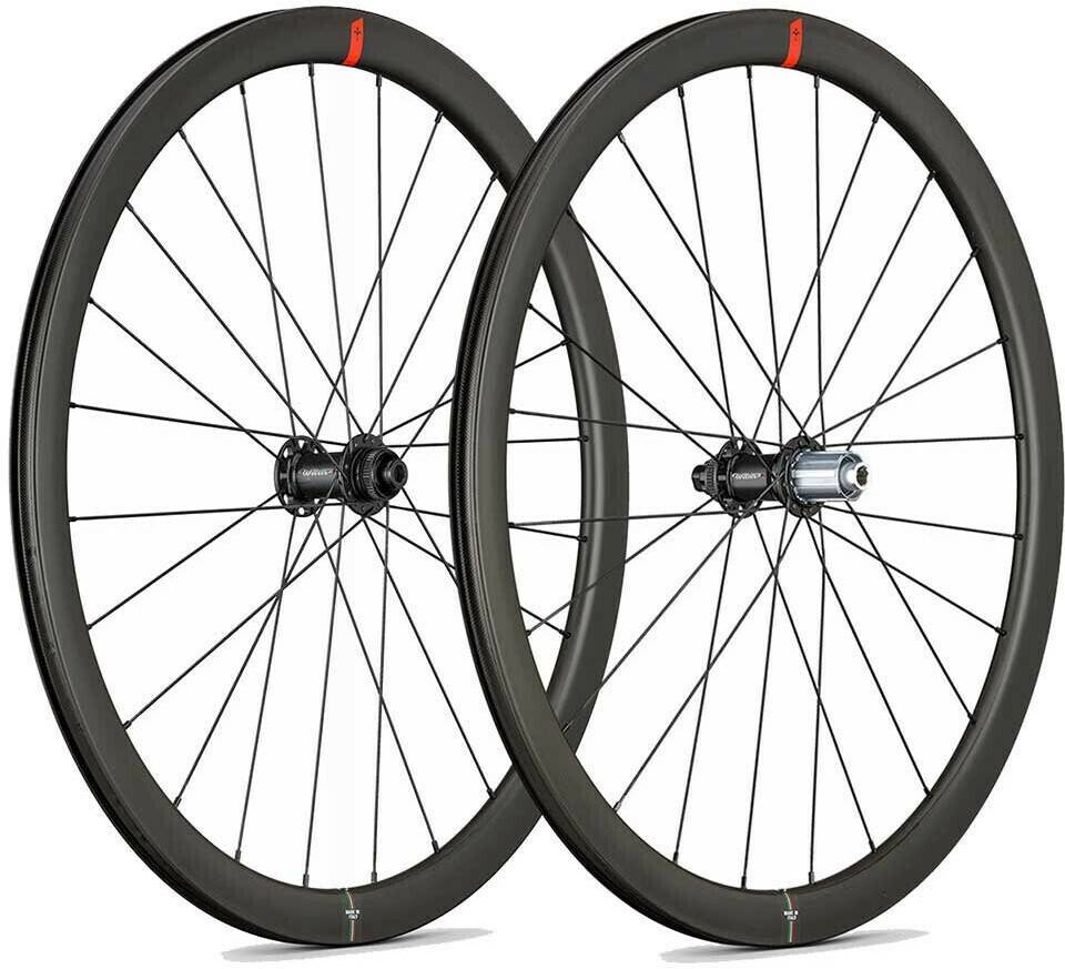 Ruedas de bicicleta Intersport Wilier Ndr38 Kc Tubeless Road Wheel Set silver 9 x 100 / 10 x 130 mm / Sram XDR