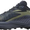 Zapatillas running Intersport Salomon Genesis Women(L47443200) carbon grisaille/aloe/wash grey negro