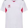 Camisetas de fútbol Intersport Hummel Hmlauthentic Pl Jersey S/S Kids (219965)(219965-9402) white