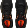 Intersport Puma Playmaker PRO Laser Basketball Shoe black ultra orange Zapatillas de baloncesto