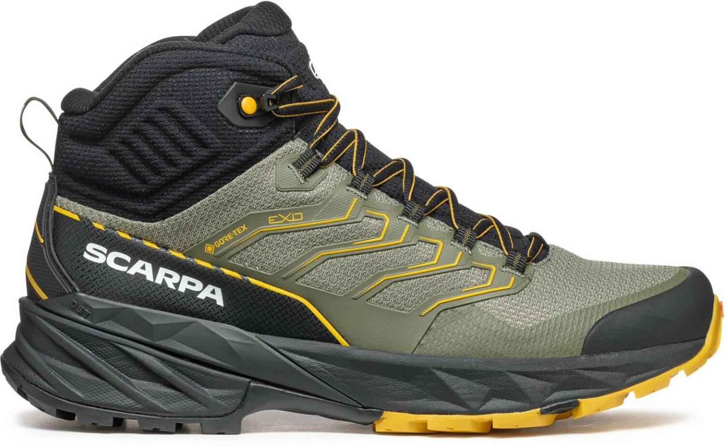 Intersport Scarpa Rush Mid GTXmoss/sulphur verde Calzado de montaña